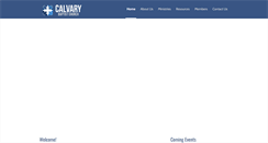 Desktop Screenshot of calvarybaptistep.org